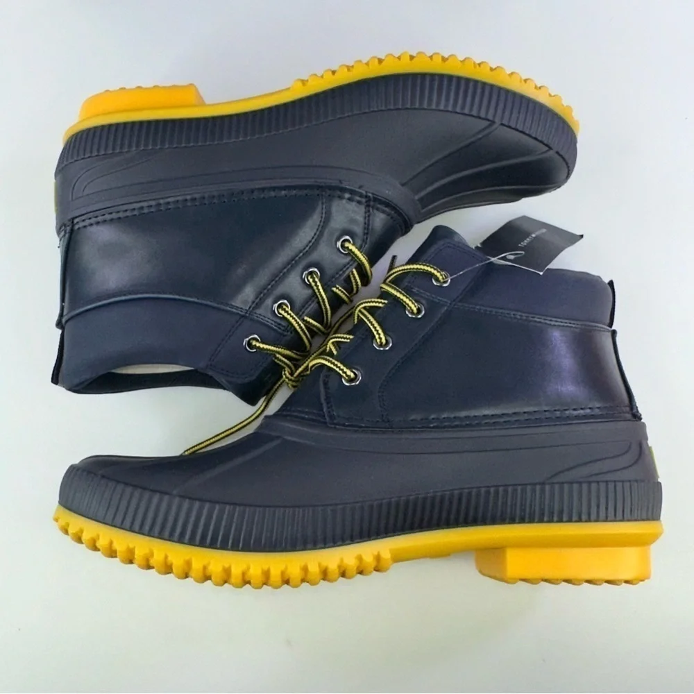 Tommy Hilfiger Men's Celcius2 Rain Boot Size 10/11 Mismatch New In Box